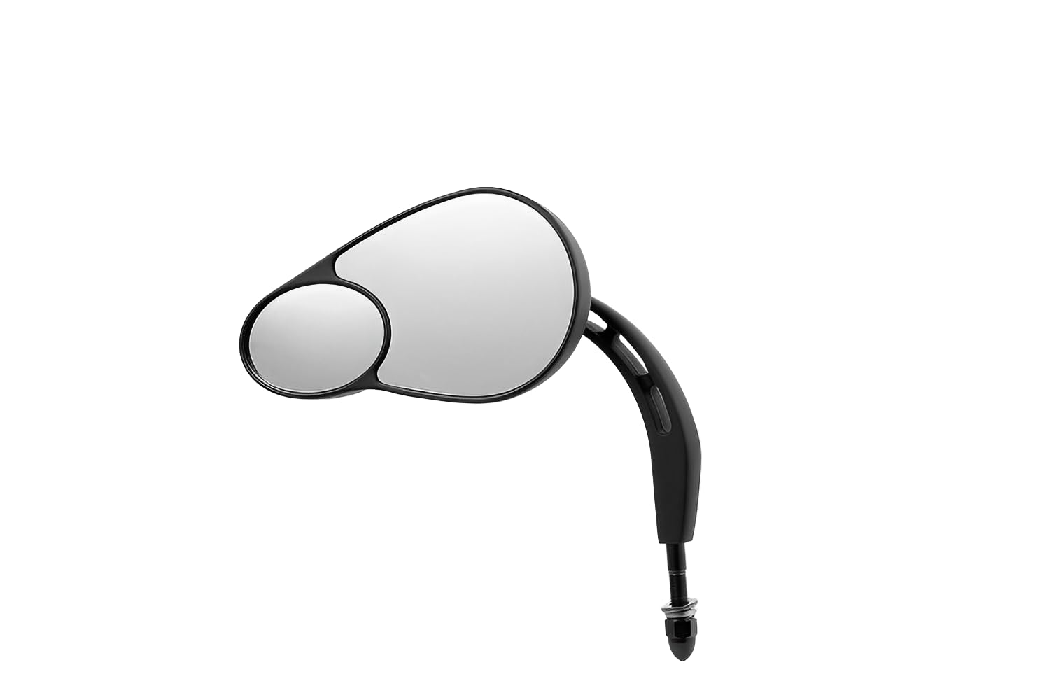 Amazon.com: LangPu Split Vision Mirrors/Motorcycle Rearview