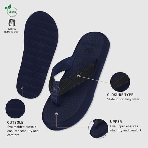 Image of Neeman's Eco Flips 2.0 Orthopedic Slipper for Men & Women | Soft Arch Support Chappal | Cushioned Casual Flip Flops | Lightweight, Anti Skidd Flips for Daily Use Indoor Outdoor