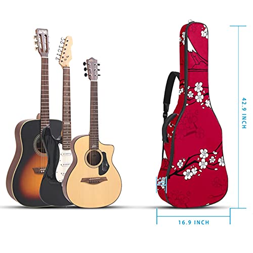 Housse guitare imperméable avec zip robuste pour basse et acoustique - 5