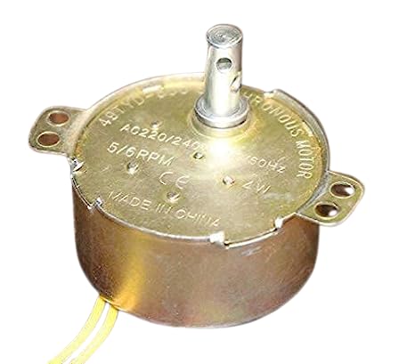 KeepItSecret 220V 3-4W CW/CCW Auto Swing Metal Motor,Synchronous Motor (220-240 Volt) (Pack of 1)