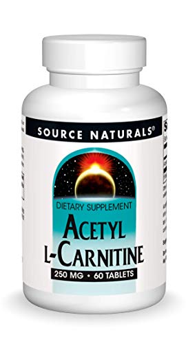 Source Naturals Acetyl L-Carnitine - Supports Healthy Brain Function & Memory - 60 Tablets
