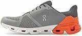 ON Men's Cloudflyer 2021 Running Shoes (Grey/Orange, 9)