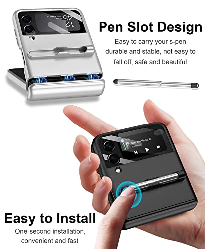 Miimall Custodia per Samsung Galaxy Z Flip 3, con