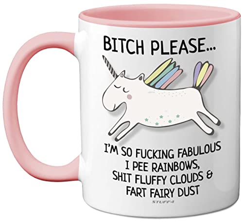 Bitch please i'm so fabulous unicorn mug