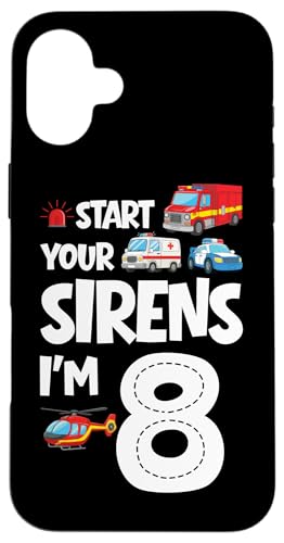 Start Your Sirens I Am 8�� 8�΂̒a���� �q�� �X�}�z�P�[�X iPhone 16 Plus �p