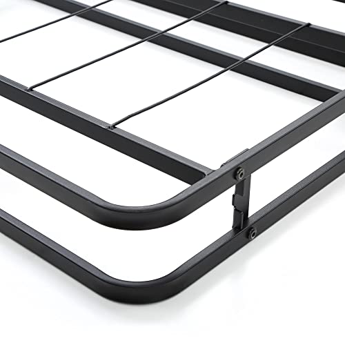 Image of Hercules Instant Folding Mattress Foundation Low Profile 4-Inch Box Spring Replacement, Queen