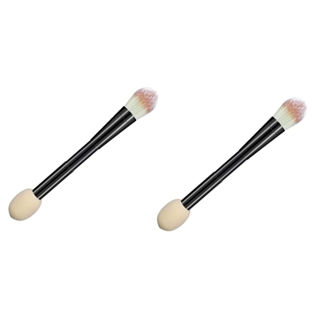 IWOWHERO 2pcs Makeup Brush Set Foundation Concealer Powder Liquid Foundation Brush Perfect Present