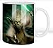La Guerra Mug De Las Galaxias Star Taza Wars Ceramica Yoda B