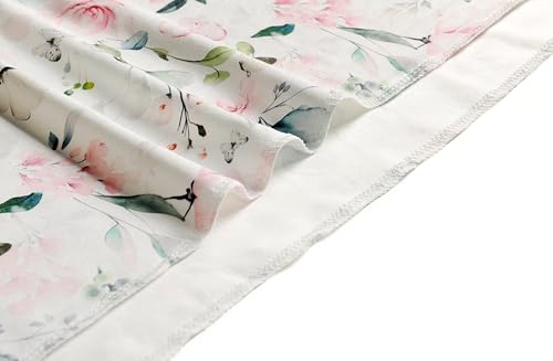 Image of Baby Receiving Blanket Swaddle Blanket Infant Wrap with Matching Headband Beanie and Name Card (Pink and Grey)
