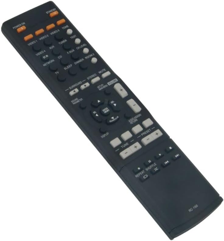 Replacement Remote Control Replace for TV/Audio/Projector RC-150 for Sherwood AV Receiver R-607 R-507 R-807 R607 R507 R807