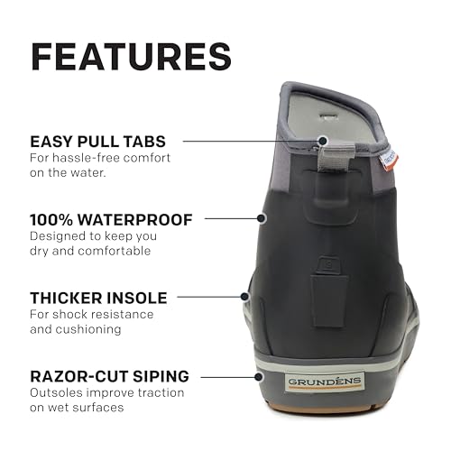 Grundens Men’s DECK-BOSS Ankle Boot | Durable, Waterproof4