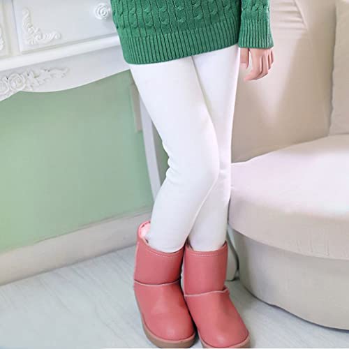Girls Leggings Fleece Lined Leggings Thermal Trousers Cotton Kids Pants Winter Thick Leggings Tights3