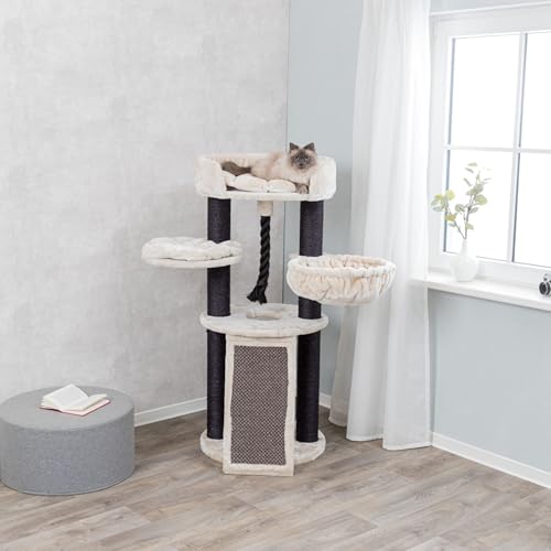 Torre rascadora para gatos TRIXIE Bovina 55.5 in altura miniatura 2