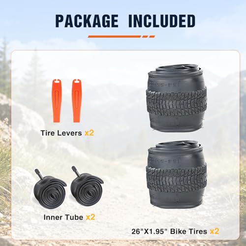 BALINGE 26x1.95 Mountain Tire Kit