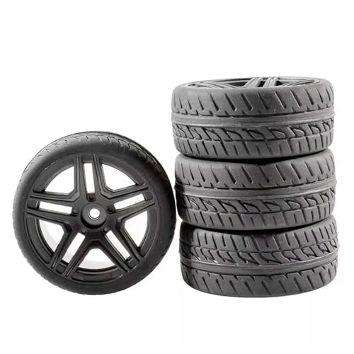 RC�A�b�v�O���[�h�X�y�A�p�[�c For HPI For HSP 94123 For WLtoys 144001 1/10 1/14 4 �� 12 �~�����[�g���Z�p 65 �~�����[�g���S���^�C���z�C�[������ RC �J�[(Type B)