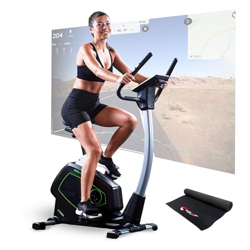 Christopeit Ergometer Heimtrainer Fahrrad Eco 1000 - Fitnessgerät mit...