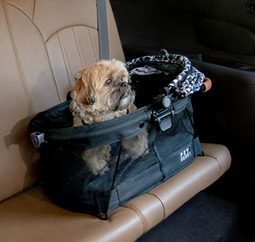 Pet Gear View 360 Pet Carrier & Car Seat With Booster Seat Frame For Small Dogs & Cats With Mesh Ventilation For Easy Viewing, Grey Animal (Pg1140Nzga) #TOP5
