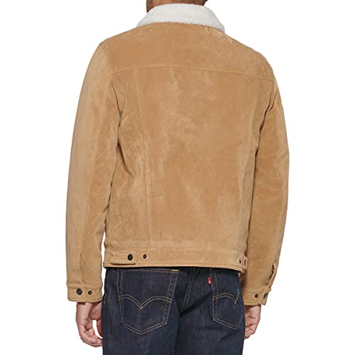 Image of Levi's Men's Faux Leather Classic Trucker Jacket