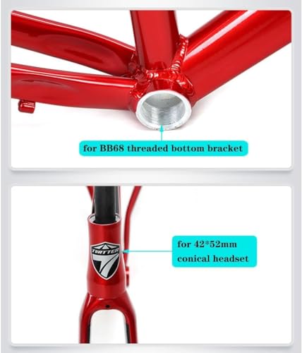 Cadre de vélo de route léger 52cm pour assembler votre propre vélo de course - 3