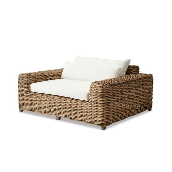 Loberon Sessel Camas Braun/Creme