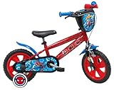 Tecnobike Shop Vélos Enfants Vélo Denver Albri Spiderman Marvel   Taille 12 pouces