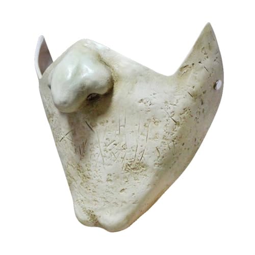 Charmgle Masque de fête d'Halloween Le téléphone noir sombre pour l'âme de téléphone - Masque de cosplay drôle - Costume pour adulte - Décoration de la maison, Visage du nez, M – vue 3