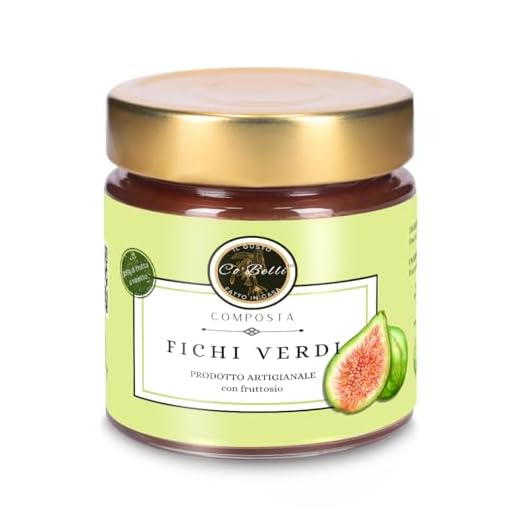 CO'BELLI - Composta artigianale di fichi verdi con fruttosio, 220g