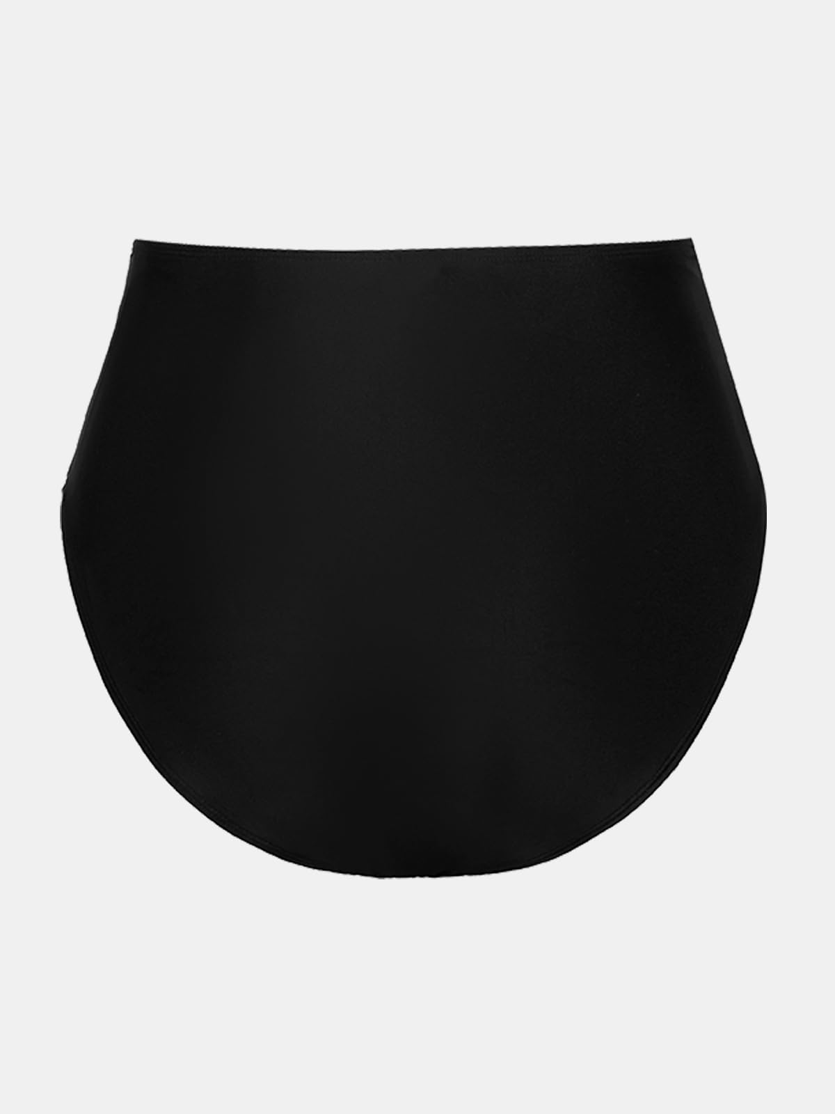 CUPSHE Damen Bikinihose High Waist Bauchweg Raffung Cheeky Badehose Bikini Slip