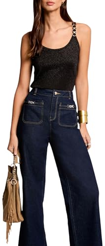Morgan 251-didoa Camisetas, Negro M, L para Mujer