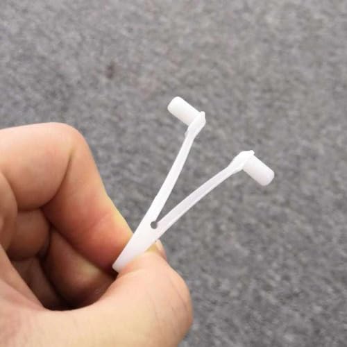 V-Clip für Poolversorgung, Pool-Schmetterling-Clip, V-Clip, Pool-Befestigungsclips, Ersatz für Schwimmbad-Spa-Bürste, Vakuumkopf, V-Clips und Stifte für Schwimmbad, Spa, Vakuumköpfe, 6 Stück