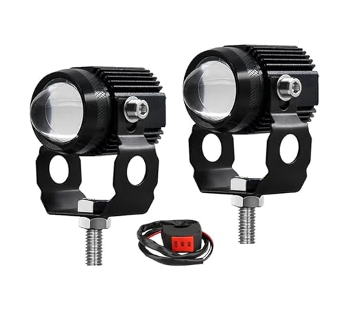 Antibrouillards longue portée LED de moto pour rouler en toute sécurité la nuit et sous la pluie