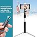 Selfie Stick,MOCREO Selfie Stick Gimbal Stabilize with LED Light Smooth Video Record Extendable Anti Shake Selfie-Stick-Remote-Control-Tripod for Live Broadcast Compatible with iPhone&Andriod