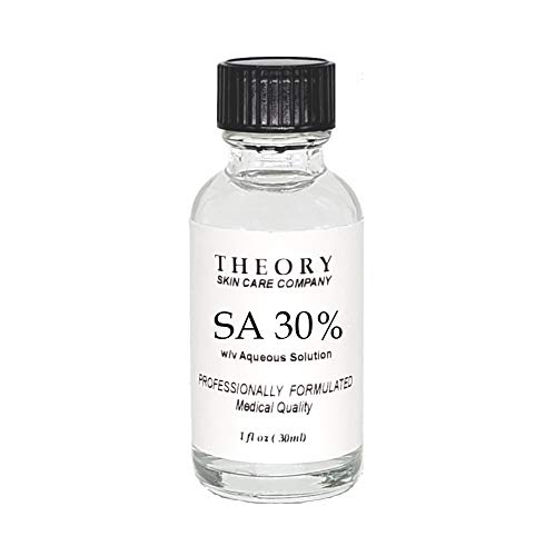 Salicylic Acid 30% Chemical Peel 1 Fl Oz (30ml)bottle Medical Pure, Instruction Included, Attention Our Salicylic Acid Is Formulated with Alcohol. Please Do Not Buy If This Is an Issue for You.