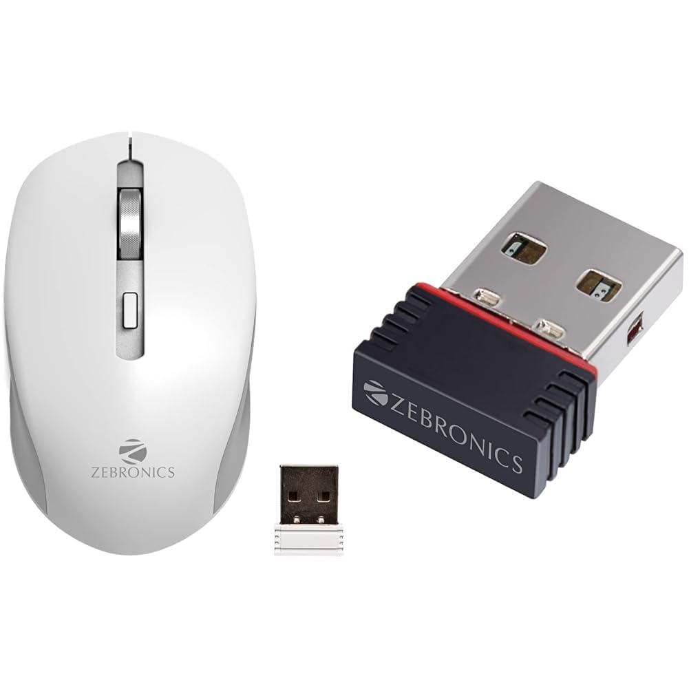 ZEBRONICS Zeb-Jaguar Wireless Mouse, 2.4GHz with USB Nano Receiver, High Precision Optical Tracking,-picture-25
