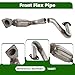 LELEHOKA Front Flex Pipe Replacement for Buick Encore 2013-2018 Chevy Trax 2015-2019 Sport Utility 1.4L l4 52572
