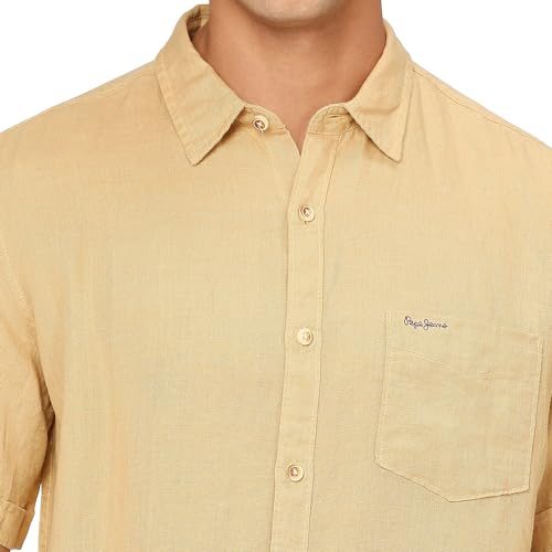 Image of Pepe Jeans Men's Cotton Regular Fit Shirt
