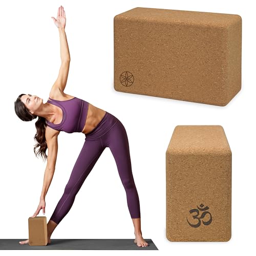 Gaiam Yoga Block - Supportive Latex-Free Eva Foam - Soft Non-Slip...