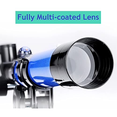 MaxUSee Kids Telescope 400x40mm with Tripod & Finder Scope, Portable Telescope for Kids & Beginners, Travel Telescope with 3 Magnification Eyepieces and Moon Mirror by MaxUSee - Image 3