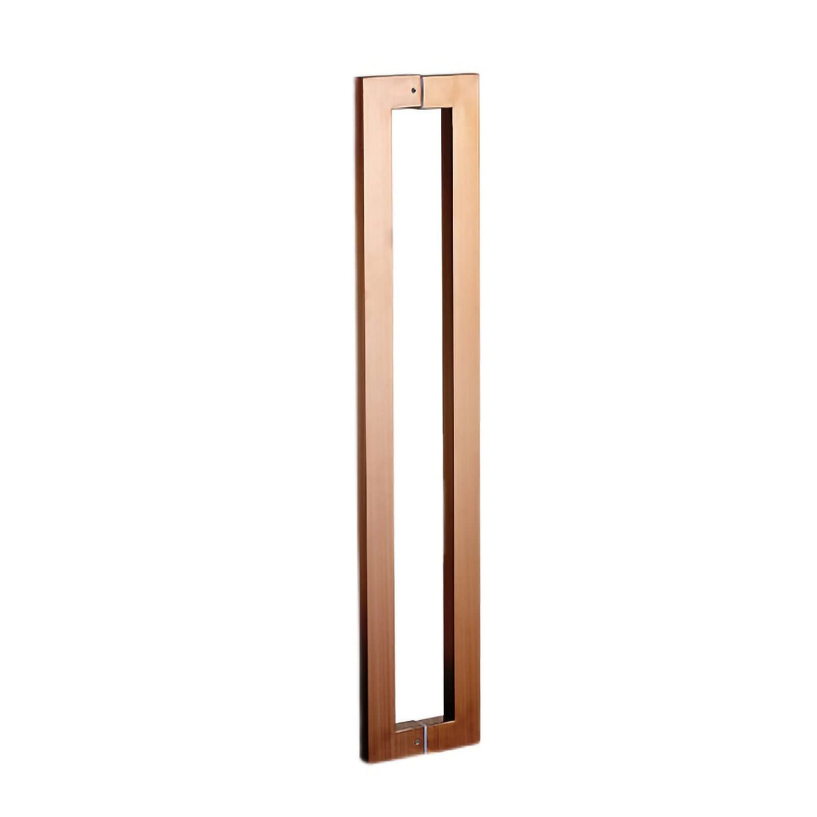 Poignée de porte de grange carrée acier inoxydable facile à installer
