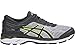 ASICS Men's Gel-Kayano 24 Lite-Show Running Shoes, 10, MID Grey/Dark Grey/Safety Yell