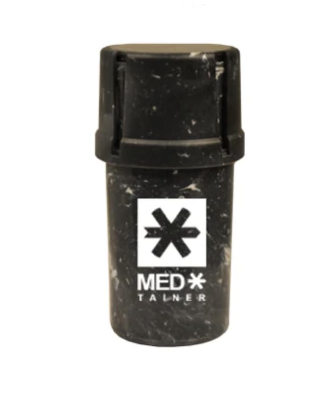 Medtainer with Built-In Grinder