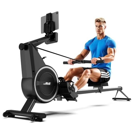 Dual Resistance Air Magnetic Rowing Machine