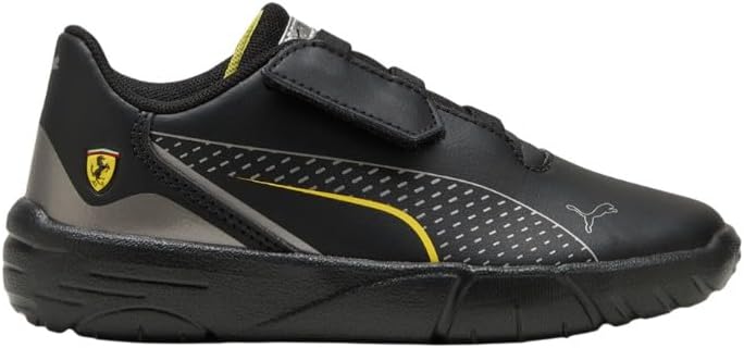 PUMA Kids Boys Scuderia Ferrari Drift Cat 11 Slip On Sneakers Shoes Casual - Black