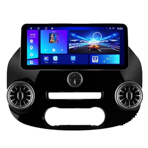 MZZYG Navegación por satélite Reproductor De Vídeo Multimedia De 12,3 Pulgadas Radio For Coche Radio con Navegación GPS Auto(T10 4G 32G 4G)