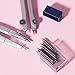 Mr. Pen- 100pcs 2mm Graphite Compass Leads for Drawing Circles, Geometry & Drafting