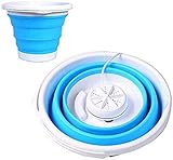 ALCANCE: La máquina mini-portátil apropiado para la ropa interior. lavadora portátil es muy adecuado para el lavado de ropa ligera tales corbatas, camisas, ropa interior y ropa de bebé para lavar, el separately.Suitable para estudiantes, viajeros de negocios y hombres