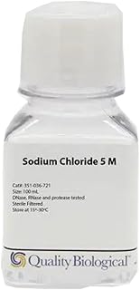 Quality Biological 351-036-151 Sodium Chloride, 5M, 10L
