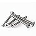 Joamang M3 x 30mm 35mm 40mm 45mm 50mm Flat Head Hex Socket Cap Screws Countersunk Bolts, Stainless Steel 304, Metric Allen Hex Drive, Bright Finish, Fully Threaded, Assortment Kit 75PCS