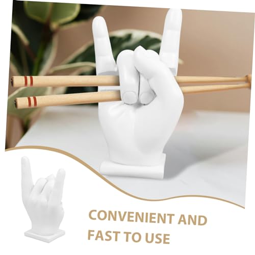 Soporte para baquetas de batería Abaodam blanco miniatura 4