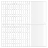 200 Pages A4 Punched Pocket -...